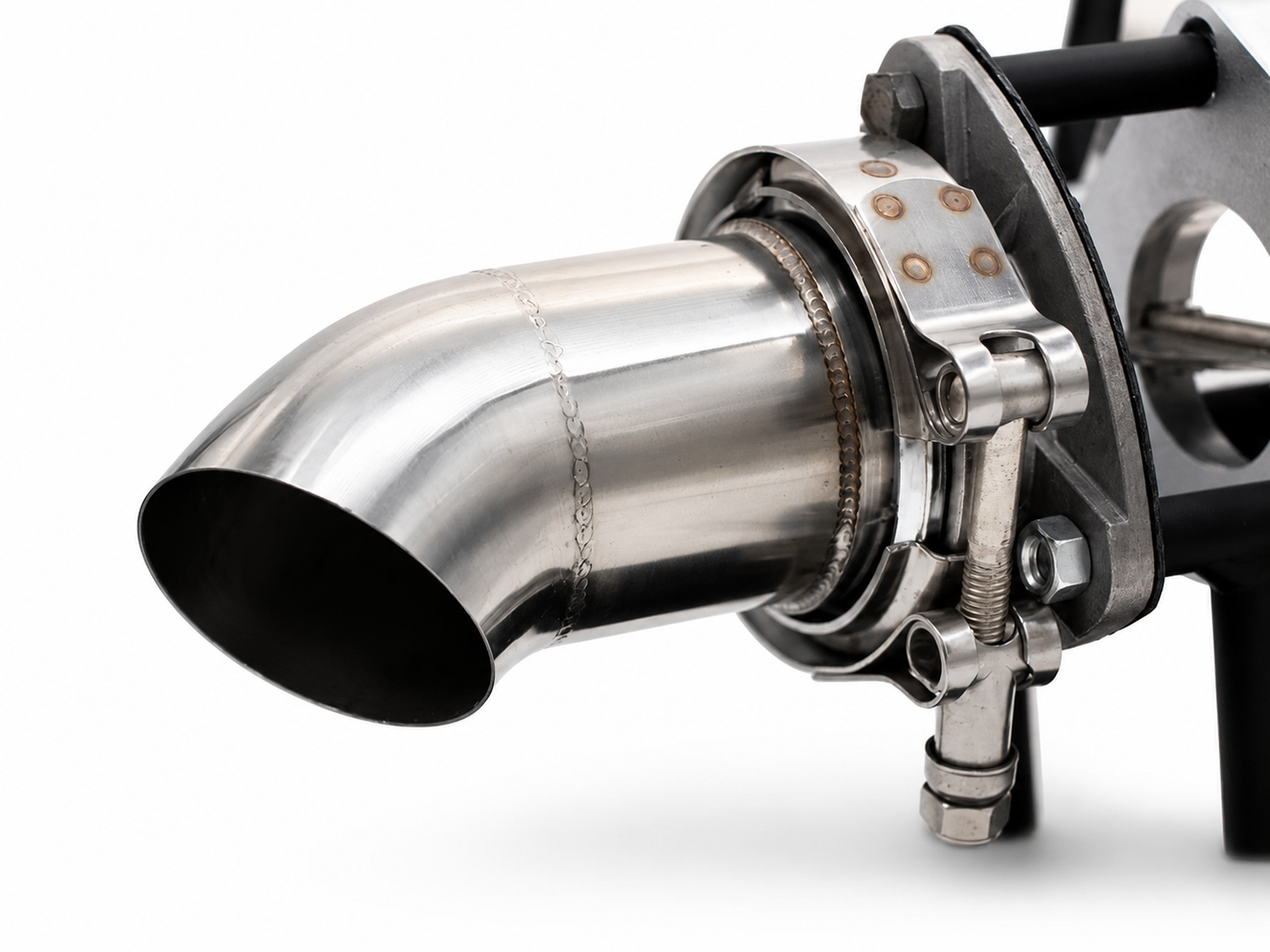 Granatelli 3-Inch Single Round Electronic Stainless Steel Slip-Fit Exhaust Cutout Kit – 302530