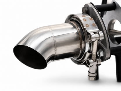 Granatelli 3-Inch Single Round Electronic Stainless Steel Slip-Fit Exhaust Cutout Kit – 302530