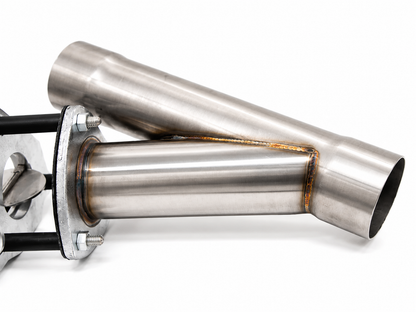 Granatelli 3-Inch Single Round Electronic Stainless Steel Slip-Fit Exhaust Cutout Kit – 302530