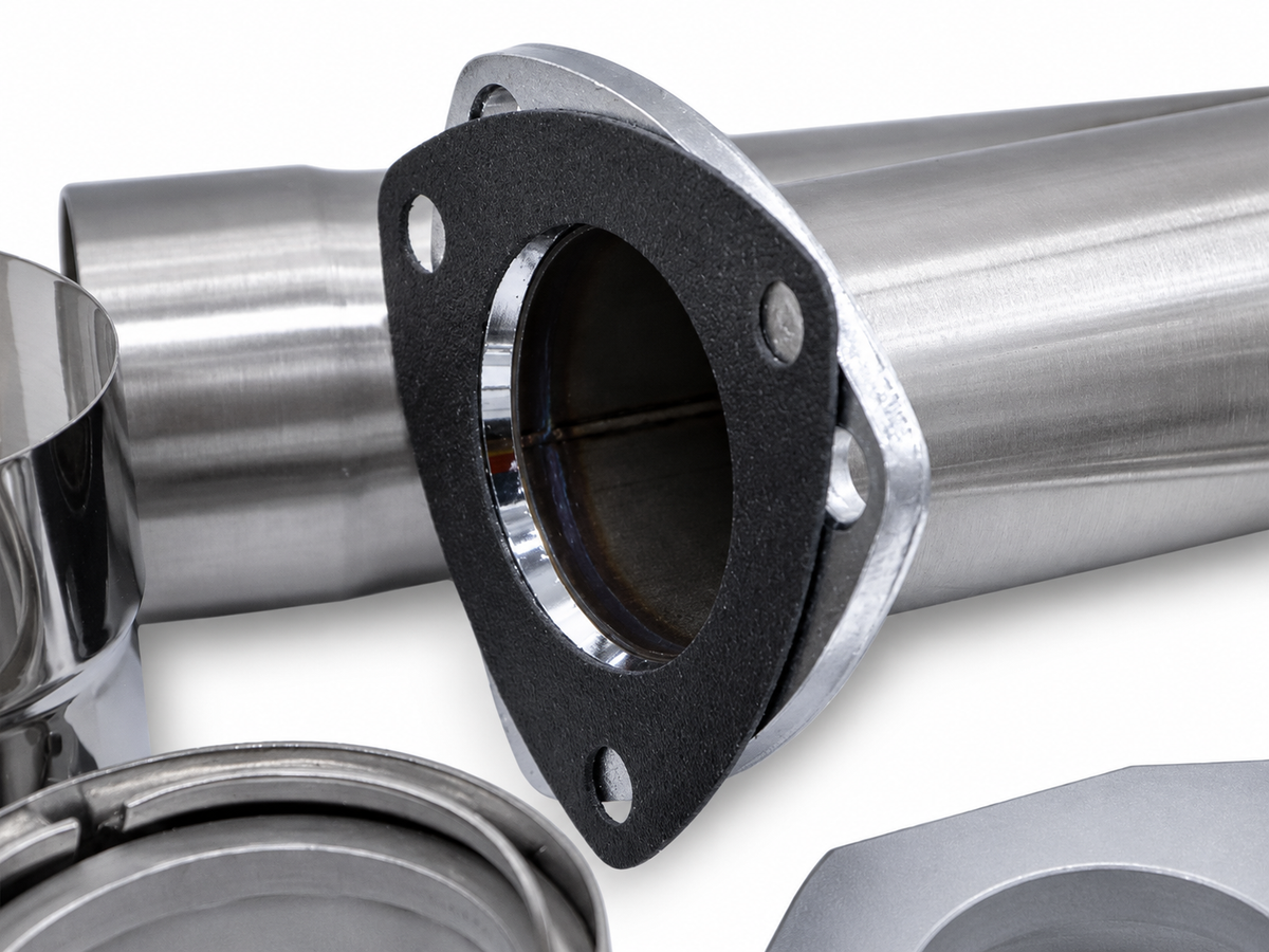 Granatelli 3-Inch Single Round Electronic Stainless Steel Slip-Fit Exhaust Cutout Kit – 302530