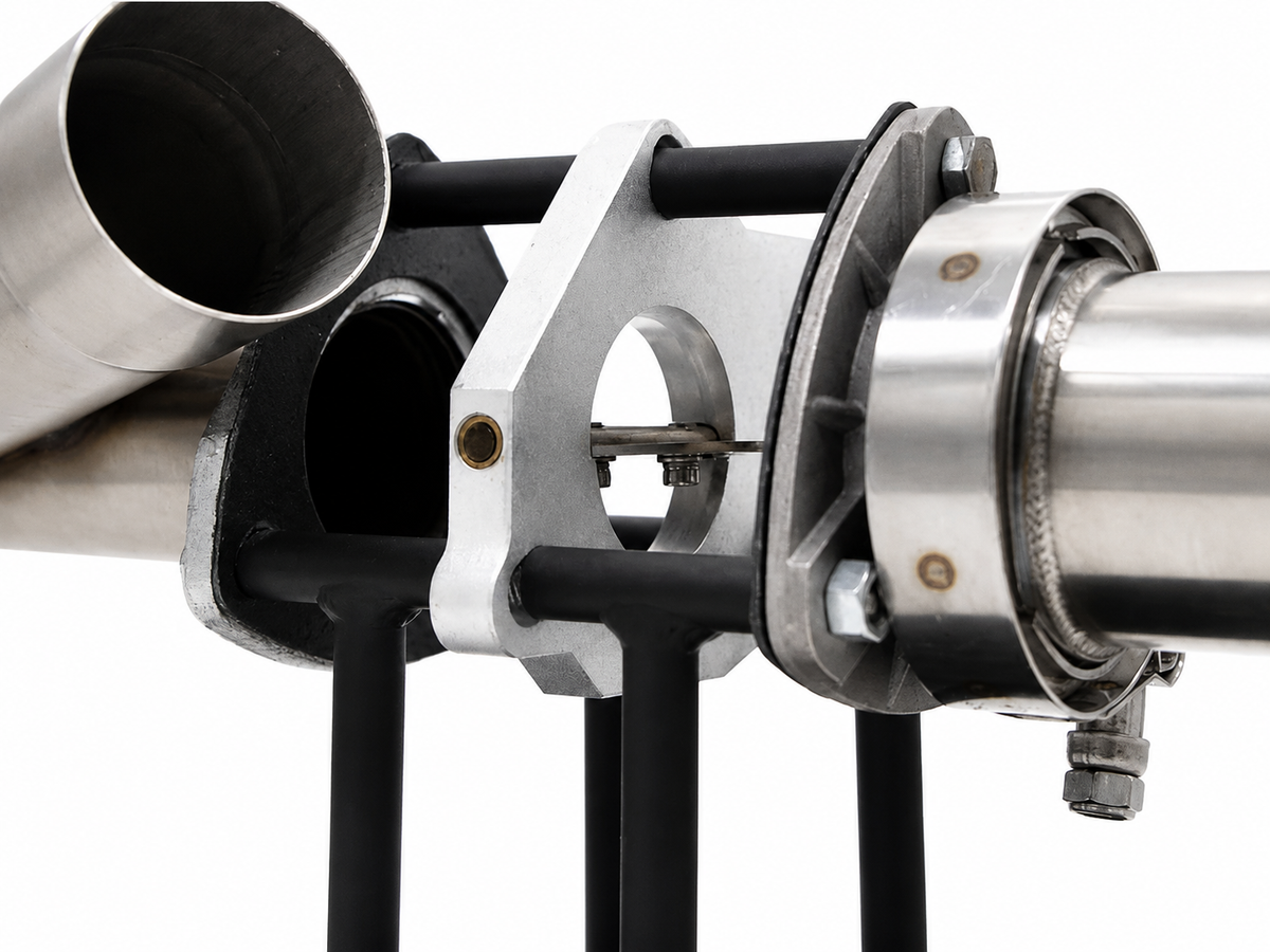 Granatelli 3-Inch Single Round Electronic Stainless Steel Slip-Fit Exhaust Cutout Kit – 302530
