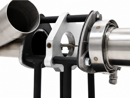 Granatelli 3-Inch Single Round Electronic Stainless Steel Slip-Fit Exhaust Cutout Kit – 302530