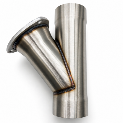 Granatelli 3.50" Y-Pipe - Stainless Steel-Slip Fit – 302535-Y