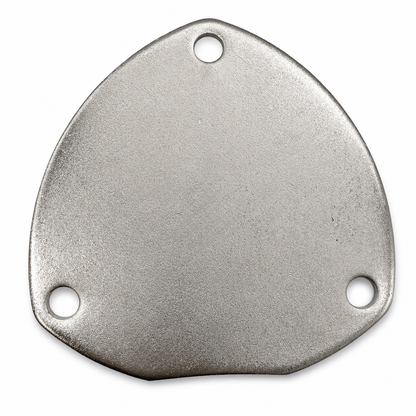 Granatelli 3.50" Exhaust Cutout Block-Off Plate – 304535-1