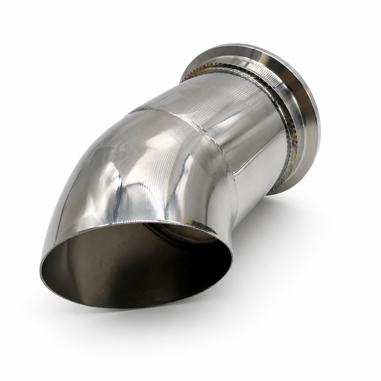 Granatelli 2.25" Stainless Exhaust Turndown – 307522T