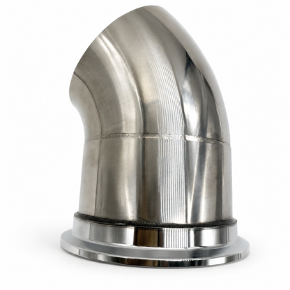 Granatelli 3.50" Stainless Exhaust Turndown – 307535T
