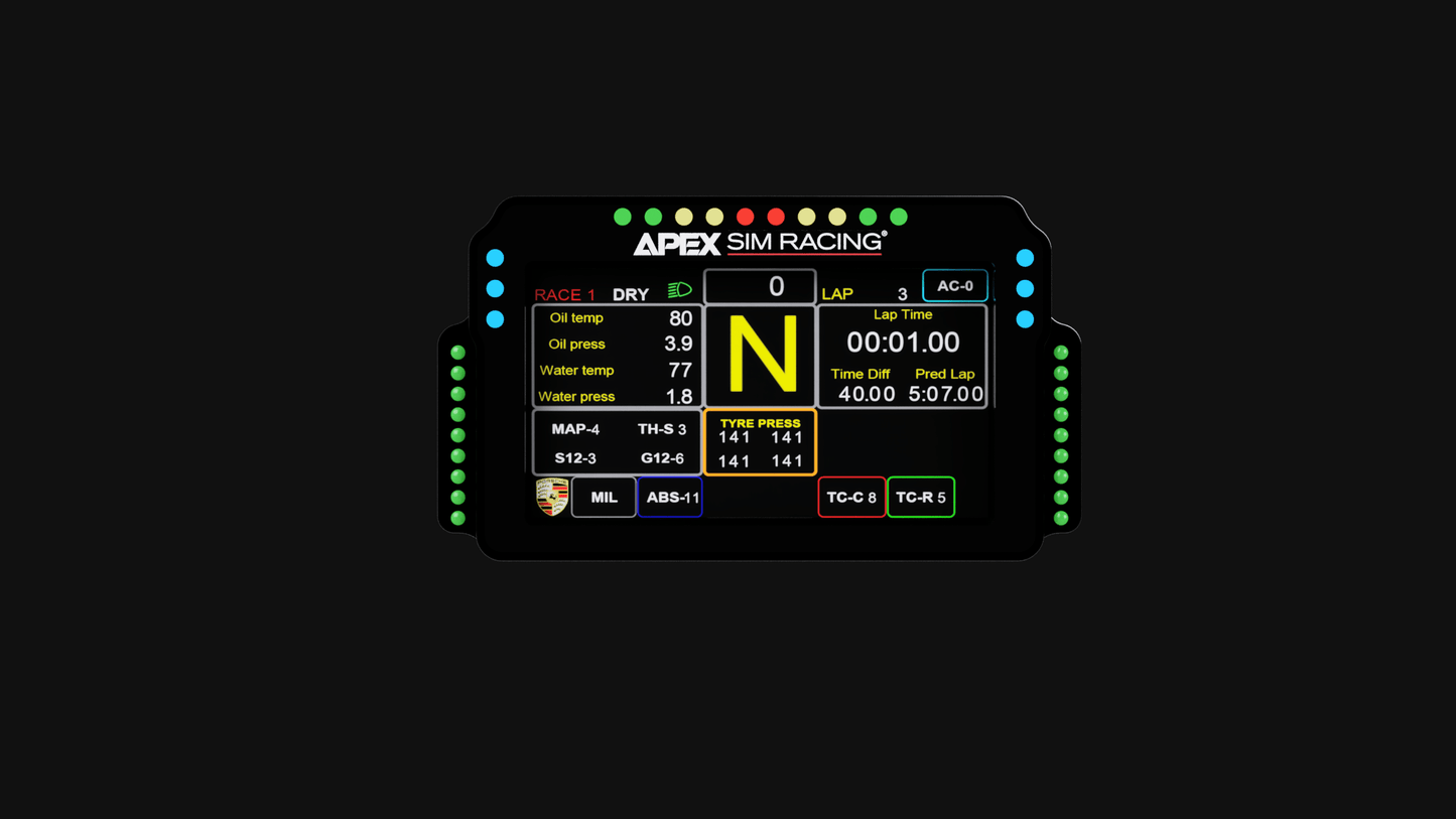 GT3R 5" DDU Sim Racing Display V2