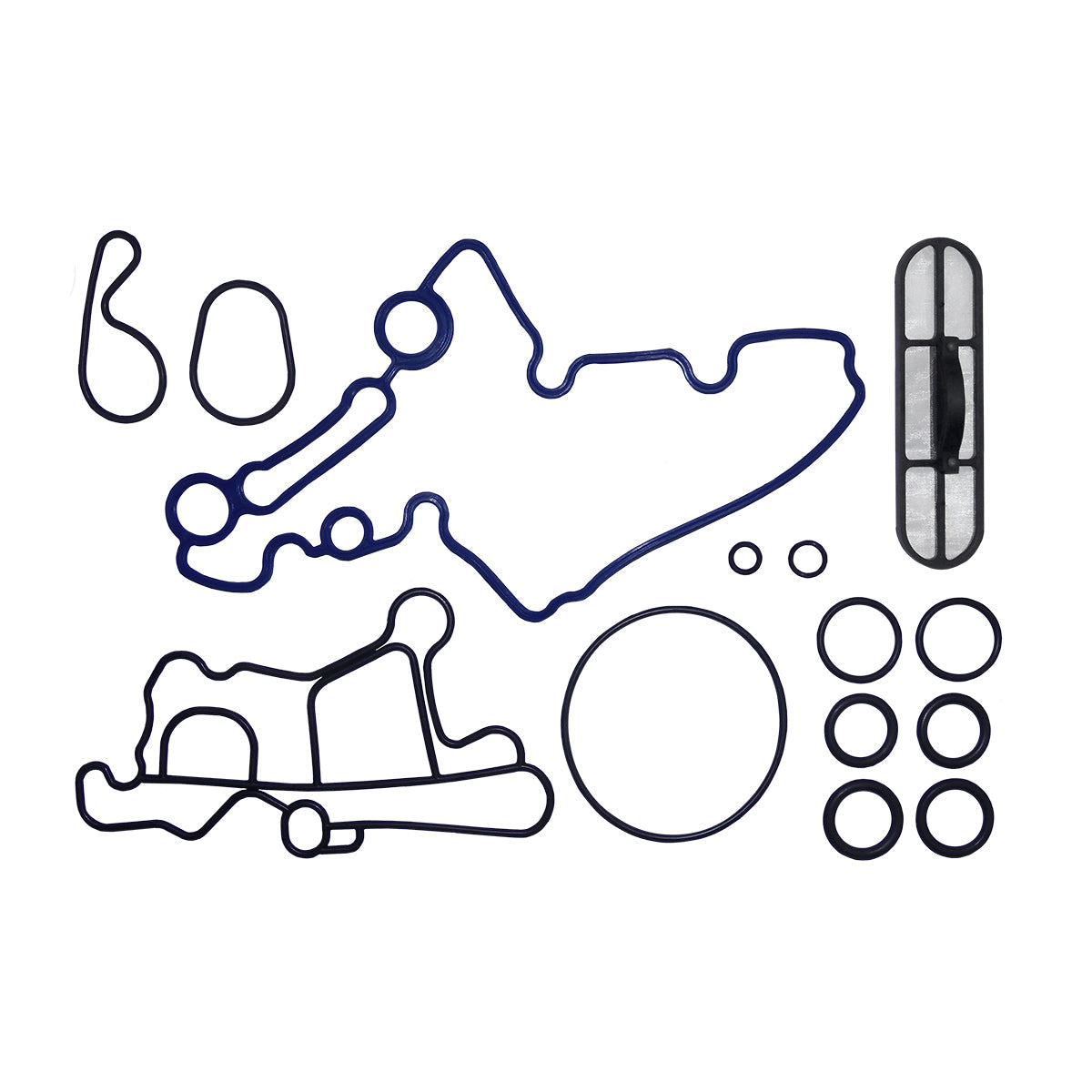 2003-2007 Ford 6.0L PPE Heavy-duty Replacement Oil Cooler With Gasket Kit ppepower