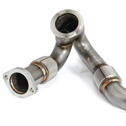 2003.5-2004 Ford 6.0L OEM Performance Up-Pipes use with round EGR cooler ppepower