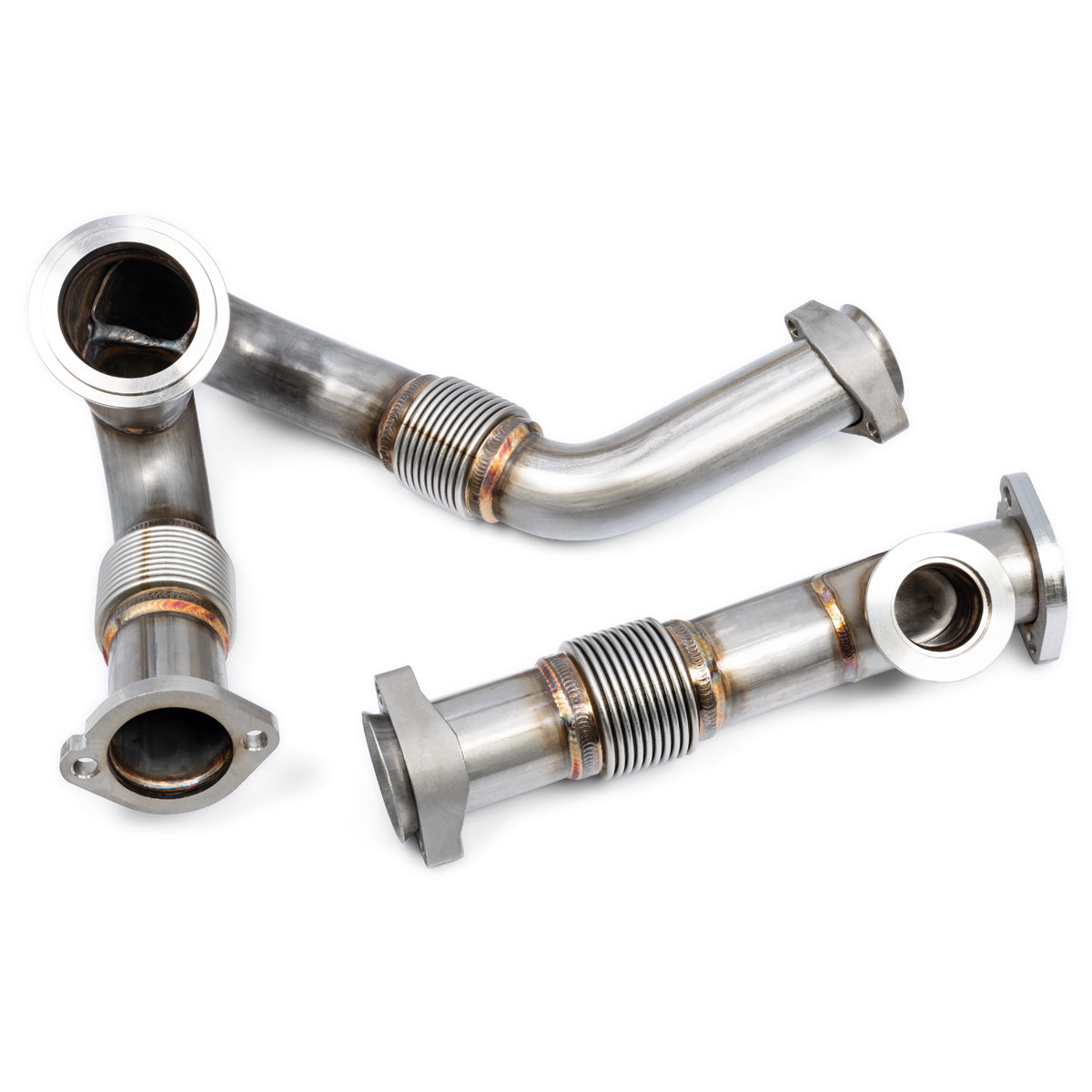 2004-2007 Ford 6.0L OEM Performance Up-Pipes use with square EGR cooler ppepower