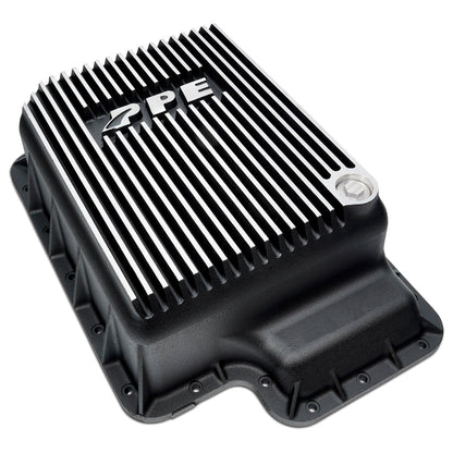 2003-2010 Ford 6.0L/6.4L w/ 5R110 Transmission Heavy-Duty Cast Aluminum Deep Transmission Pan ppepower