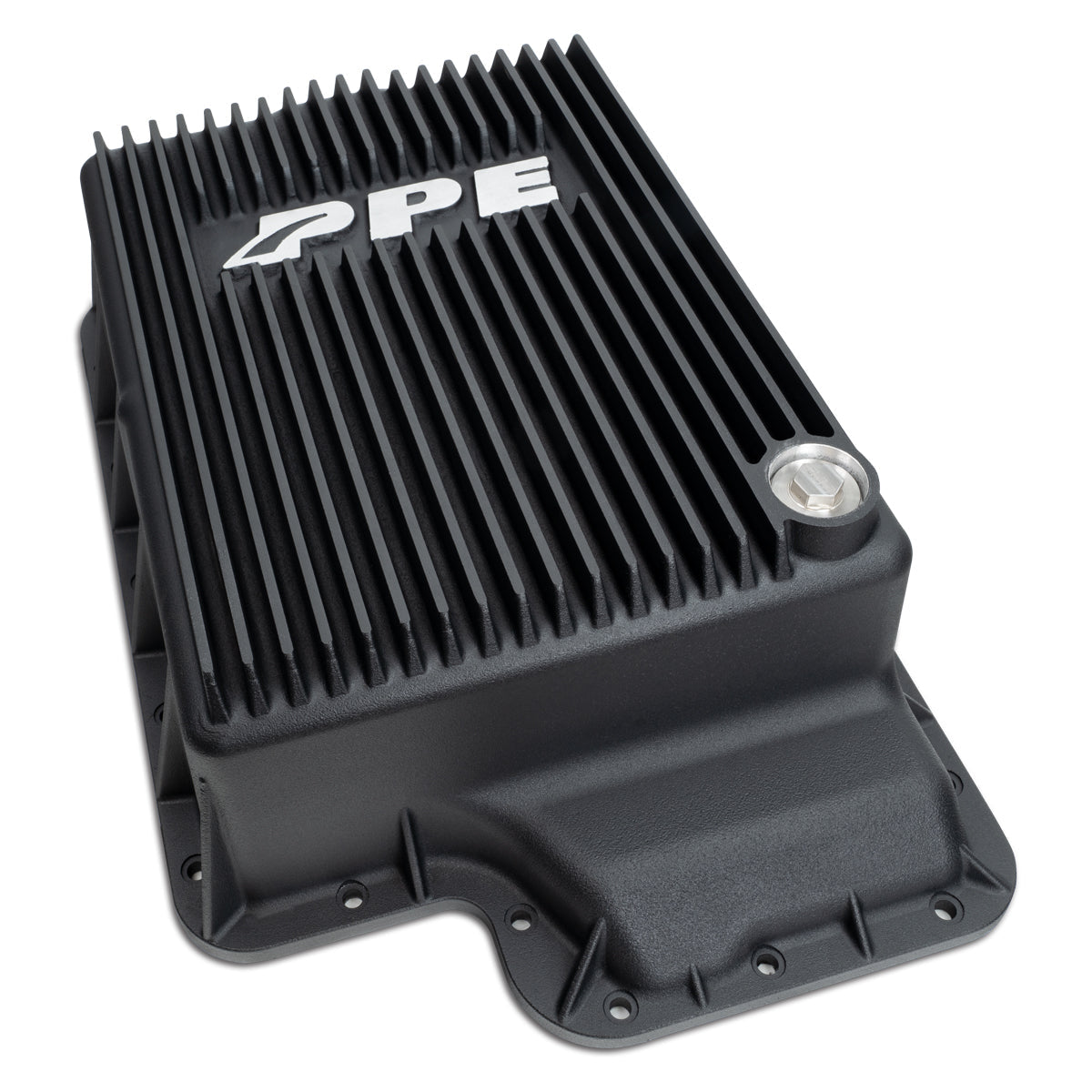 2003-2010 Ford 6.0L/6.4L w/ 5R110 Transmission Heavy-Duty Cast Aluminum Deep Transmission Pan ppepower