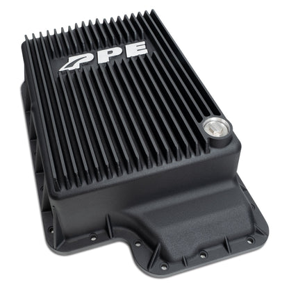 2003-2010 Ford 6.0L/6.4L w/ 5R110 Transmission Heavy-Duty Cast Aluminum Deep Transmission Pan ppepower