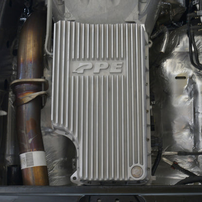2011-2019 Ford 6.7L w/ 6R140 Transmission Heavy-Duty Cast Aluminum Deep Transmission Pan ppepower