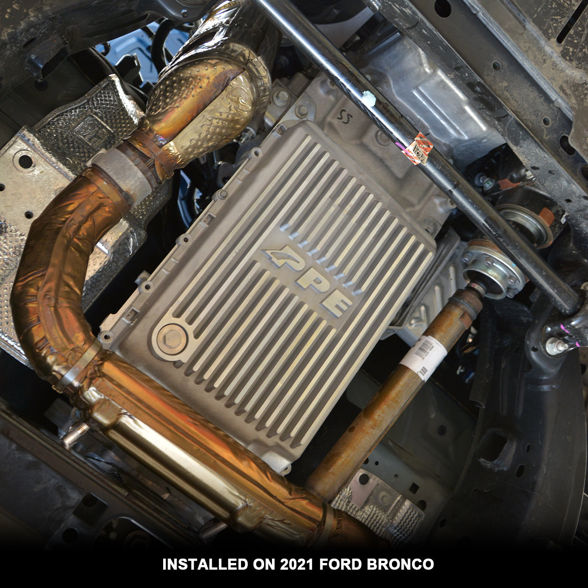 2017-2023 FORD w/ 10R80 Transmission Heavy-Duty Cast Aluminum Transmission Pan ppepower