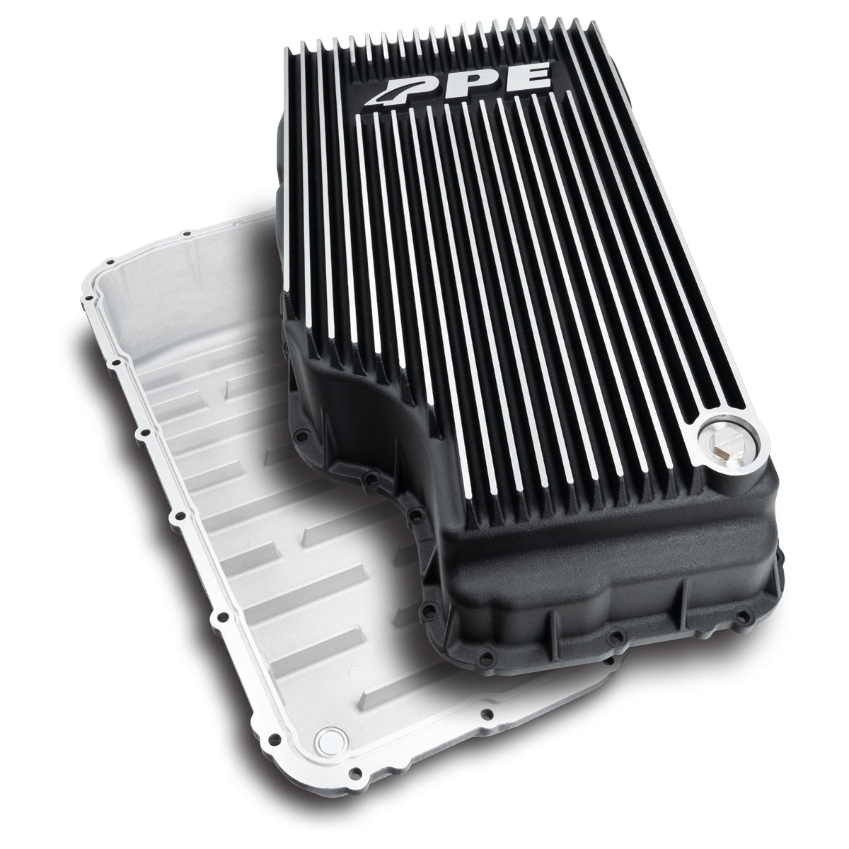 2020-2022 Ford 6.7L w/ 10R140 Transmission Heavy-Duty Cast Aluminum Deep Transmission Pan ppepower