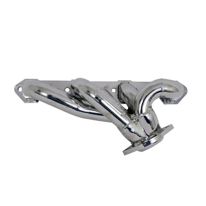 Ford F150 302 5.0 1-5/8 Shorty Exhaust Headers Polished Silver Ceramic 87-95
