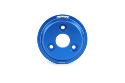 Perrin [22-25 WRX / 19-22 Forester / 20-22 Legacy / 21-22 Crosstrek] Lightweight Water Pump Pulley Blue | PSP-ENG-112BL