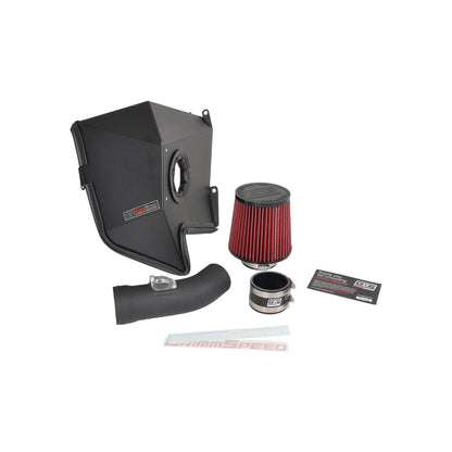 GrimmSpeed Cold Air Intake - Black - 2002-07 Subaru WRX/STI, 2004-08 Subaru Forester XT GRM060074