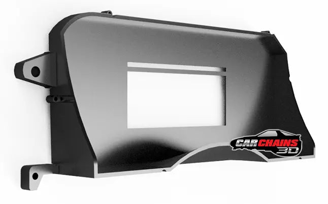 3D Printed Digital Dash Bezel for 1990-1993 Ford Foxbody Mustang - CarChains3d