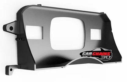 3D Printed Digital Dash Bezel for 1990-1993 Ford Foxbody Mustang - CarChains3d