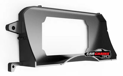 3D Printed Digital Dash Bezel for 1990-1993 Ford Foxbody Mustang - CarChains3d