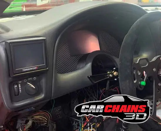 3D Printed Digital Dash Bezel for 1997-2002 Late 4th Gen Chevrolet Camaro - CarChains3d