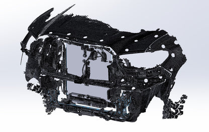 3D Scan: 2016-2023 Toyota Tacoma Front Bumper (TRD Off-Road)