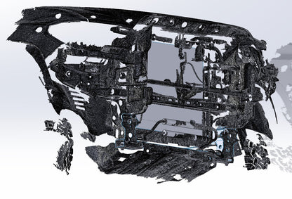 3D Scan: 2016-2023 Toyota Tacoma Front Bumper (TRD Off-Road)