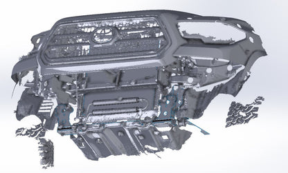 3D Scan: 2016-2023 Toyota Tacoma Front Bumper (TRD Off-Road)