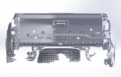 3D Scan: 2016-2023 Toyota Tacoma Rear Bumper (TRD Off-Road)