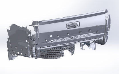 3D Scan: 2016-2023 Toyota Tacoma Rear Bumper (TRD Off-Road)