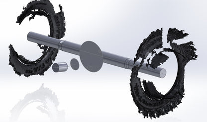 3D Scan: 2016-2023 Toyota Tacoma Rear Axle Assembly (TRD Off-Road)