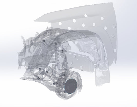 3D Scan: 2016-2023 Toyota Tacoma Front Suspension (TRD Off-Road)