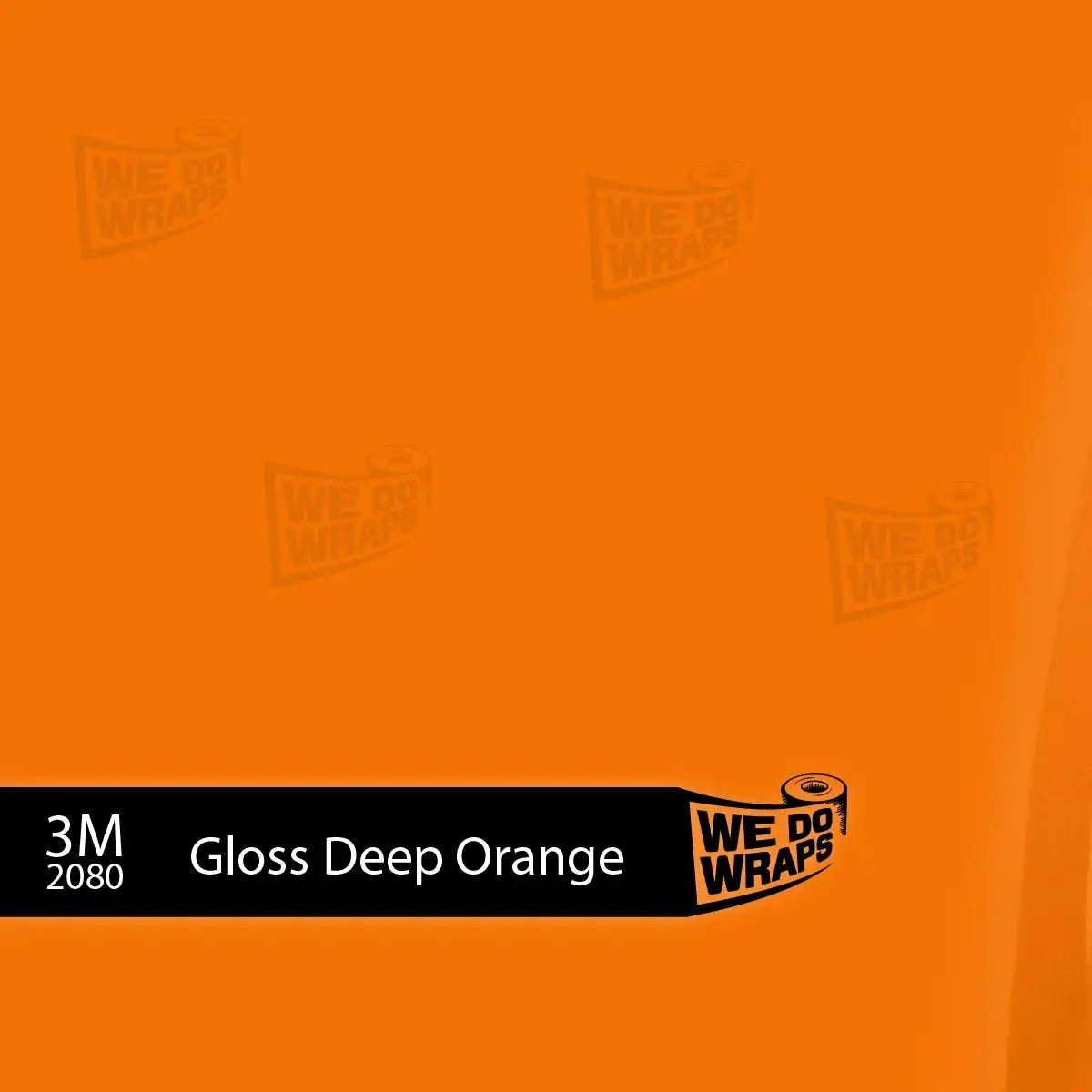 3M Gloss Deep Orange Tesla Steering Wheel Trim Decal Kit (3pcs) | Model S ’21-26