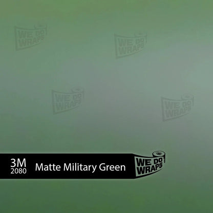 3M Matte Military Green Tesla Charge Port Wrap | Model Y
