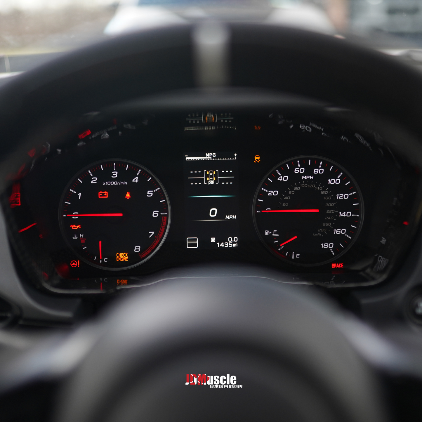 JDMuscle 22-24 Subaru WRX Carbon Fiber Gauge Cluster Trim Replacement - Return