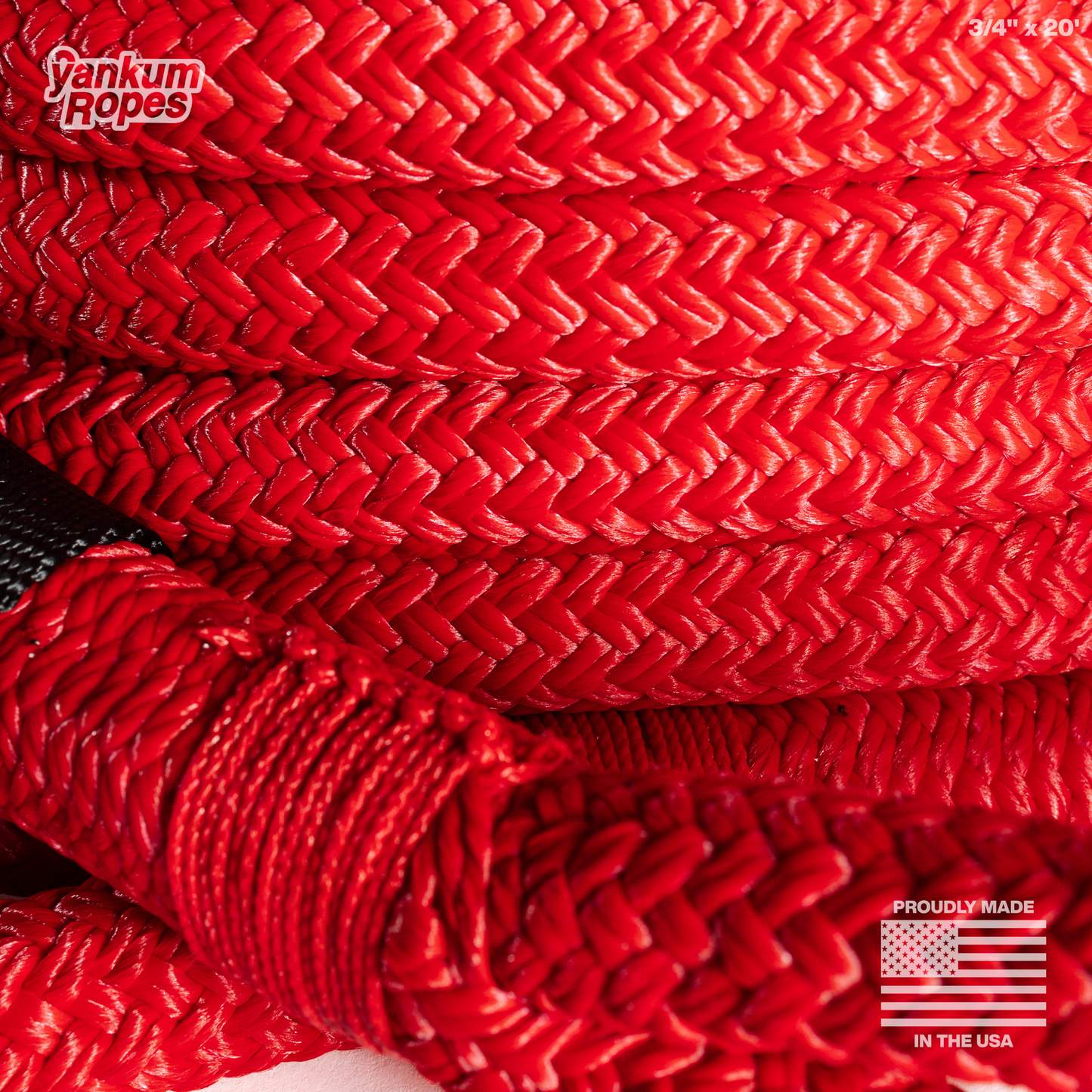 3/4" Kinetic Recovery Rope "Rubber Boa"