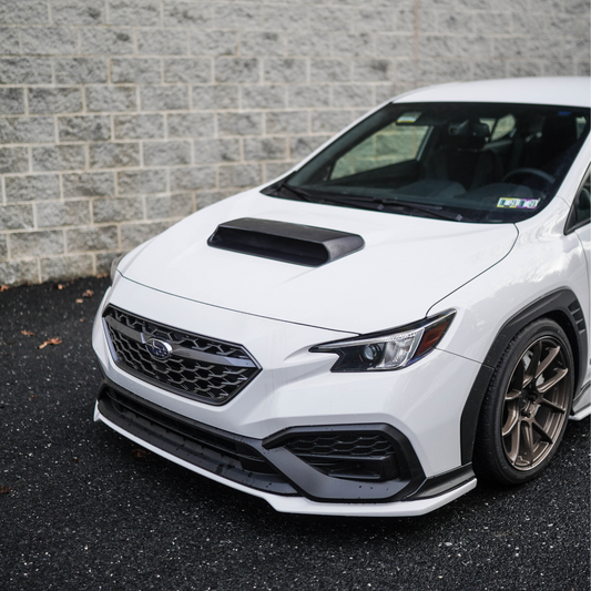 JDMuscle [22-25 WRX] Carbon Fiber Hood Scoop - OE+/ Bulge Style
