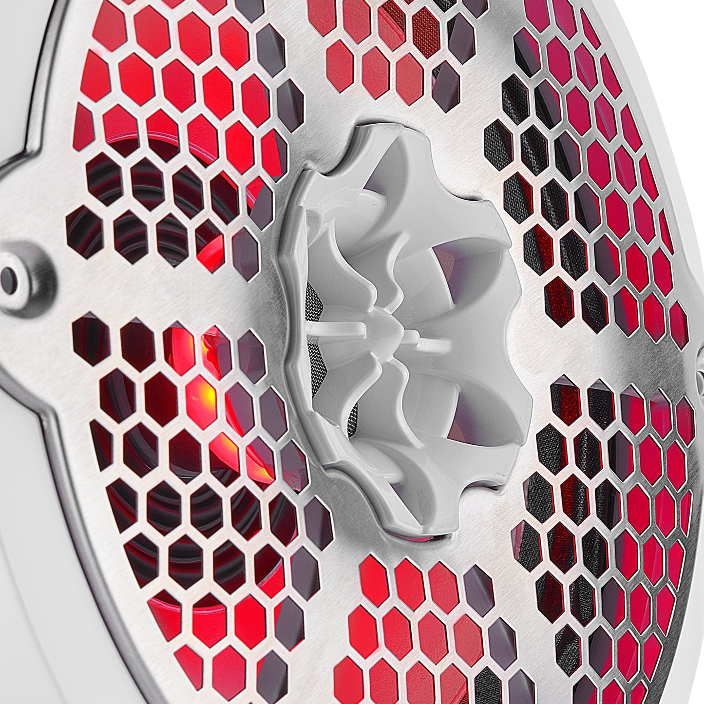 8” Marine 2-Way Hybrid Speaker with RGB LED, Compression Driver and Neodymium Magnet | 350W RMS 4-Ohm