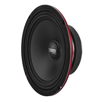 PRO 8" Slim Water-Resistant Mid-Range Loudspeaker | 250W RMS 2-Ohm