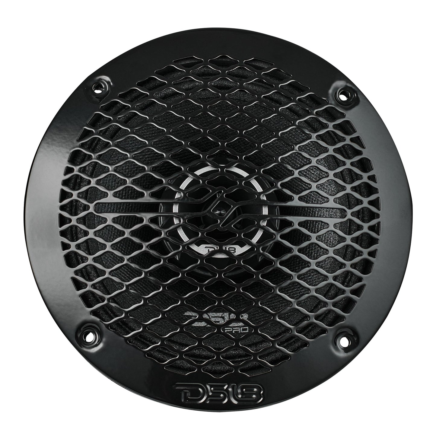PRO-ZT 6.5" Coaxial Mid-Range Loudspeaker with Water-Resistant Cone Built-in Bullet Tweeter and Grill | 225W RMS 4-Ohm