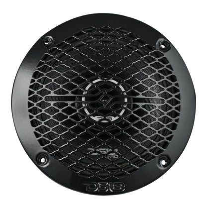 PRO-ZT 6.5" Coaxial Mid-Range Loudspeaker with Water-Resistant Cone Built-in Bullet Tweeter and Grill | 225W RMS 4-Ohm