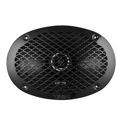 PRO-ZT 6x9" Coaxial Mid-Range Loudspeaker with Water-Resistant Cone Built-in Bullet Tweeter and Grill | 275W RMS 4-Ohm