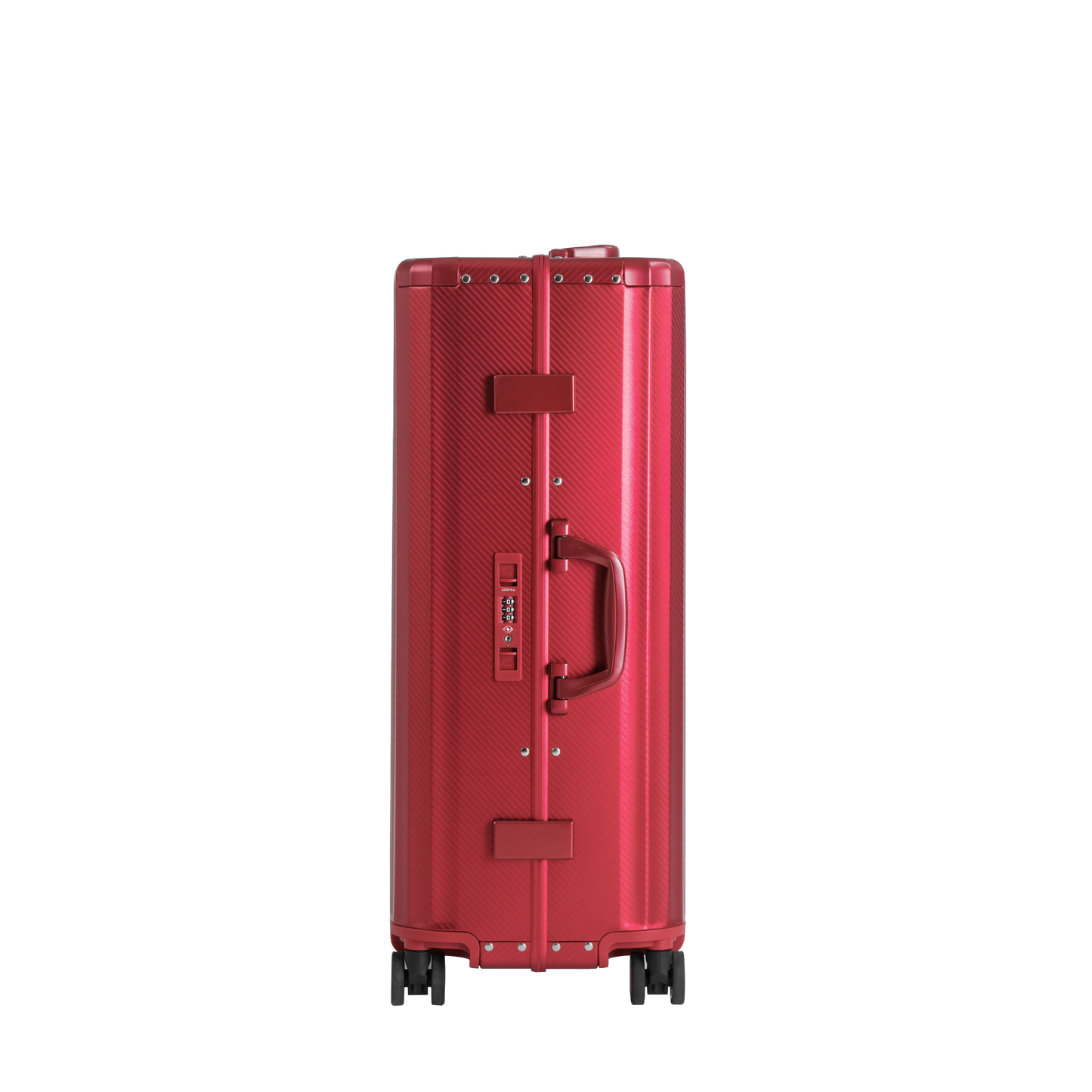 SPACE Aluminum Suitcase Red