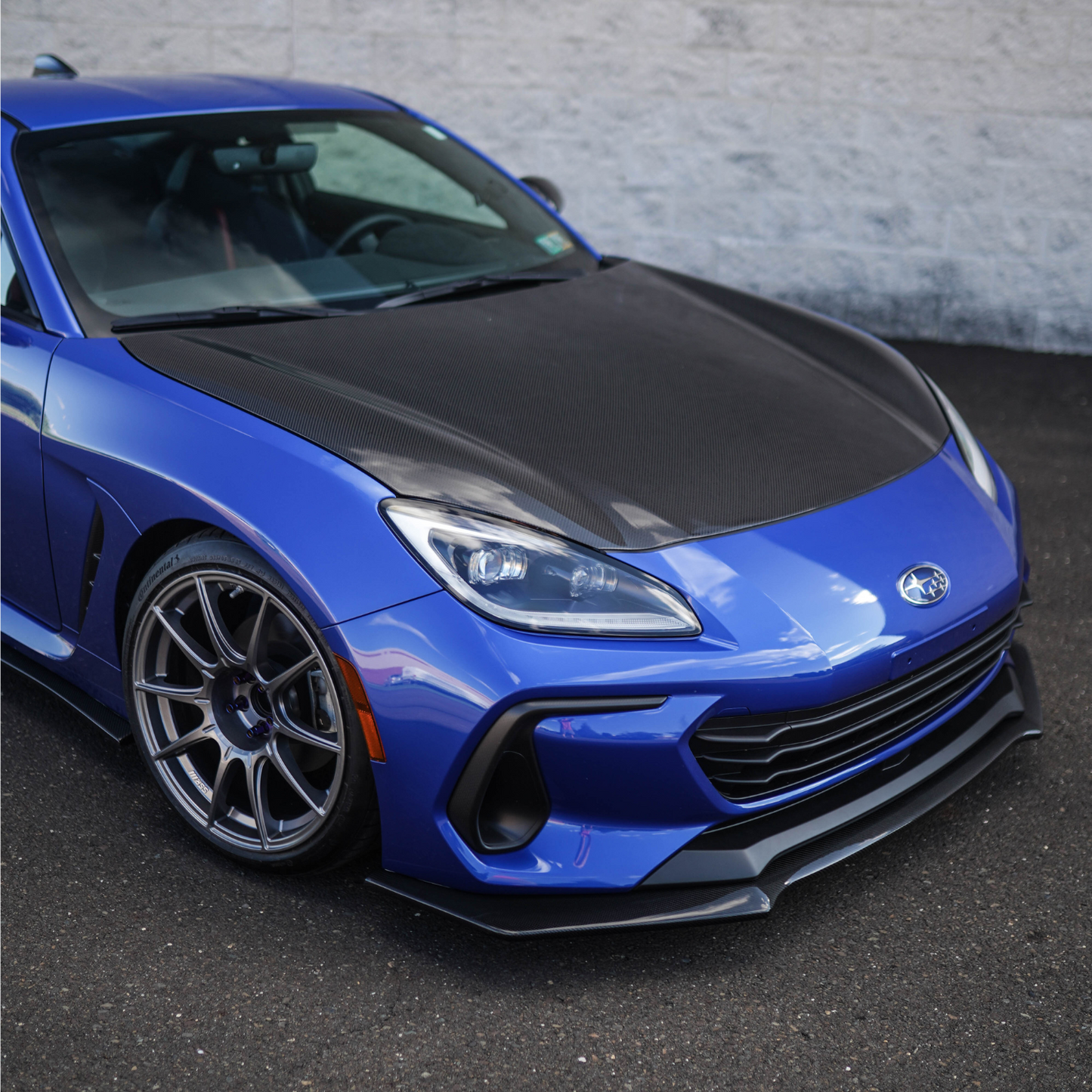 JDMuscle [22-23 BRZ] CS Style Carbon Fiber Front Lip