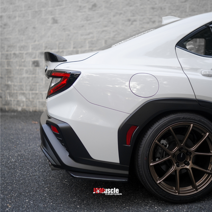 JDMuscle [22-25 WRX] STI Style Duck Bill Spoiler-Paint Matched/Gloss Black