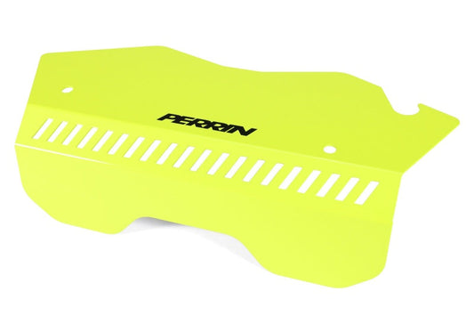 Perrin [22-25 WRX] Pulley Cover - Neon Yellow | PSP-ENG-153NY