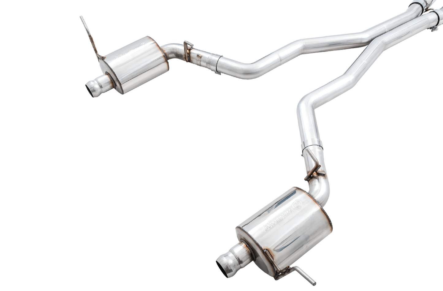 AWE Tuning Touring Edition Exhaust for Jeep Grand Cherokee SRT and Trackhawk - for use with stock tips 3015-31017