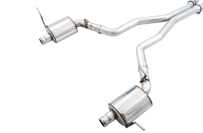 AWE Tuning Touring Edition Exhaust for Jeep Grand Cherokee SRT and Trackhawk - for use with stock tips 3015-31017